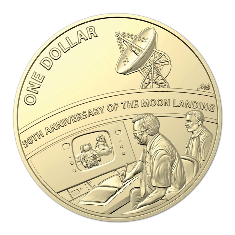 2019 6 Coin Mint Set - Moon Landing