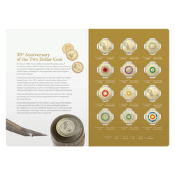 $2 2018 30th Anniversary Two Dollar Coin 12 Coin Collection