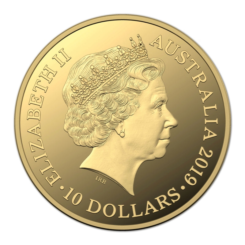 $10 2019 Australian Bushrangers Gold Proof