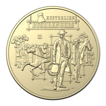 $1 2019 Australian Bushrangers BCMS 4 Coin Set UNC