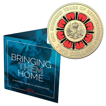 $2 2019 100 Years of Repatriation 'C' Mintmark | $2 2019 100 Years of Repatriation 'C' Mintmark REVERSE | $2 2019 100 Years of Repatriation 'C' Mintmark OBVERSE
