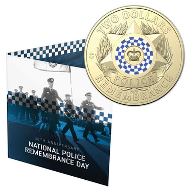 $2 2019 Police Remembrance 'C' Mintmark | $2 2019 Police Remembrance 'C' Mintmark REVERSE | $2 2019 Police Remembrance 'C' Mintmark OBVERSE