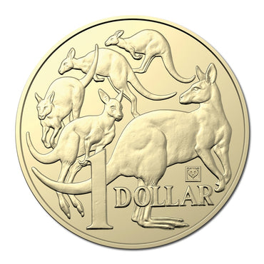 $1 2018 Panda Privy Mark Al/Bronze UNC