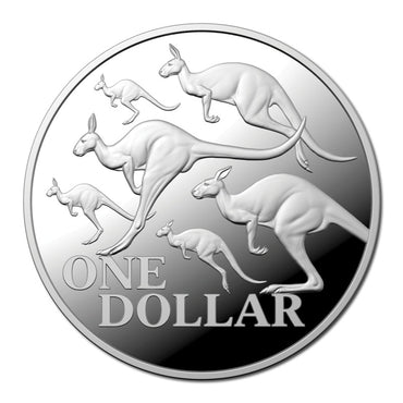 $1 2020 Red Kangaroo 1oz Silver Proof