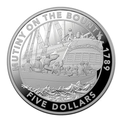 $5 2019 Mutiny on the Bounty 1oz Silver Proof