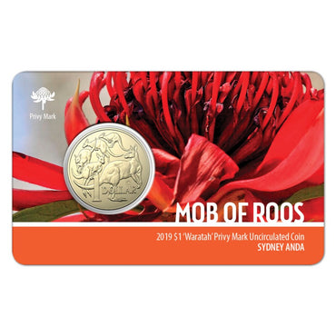 $1 2019 Waratah Privy Mark - ANDA Sydney
