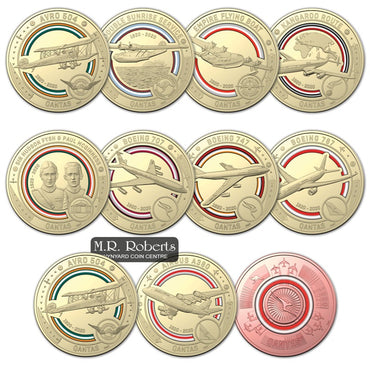 $1 2020 QANTAS Centenary 11 Coin Set