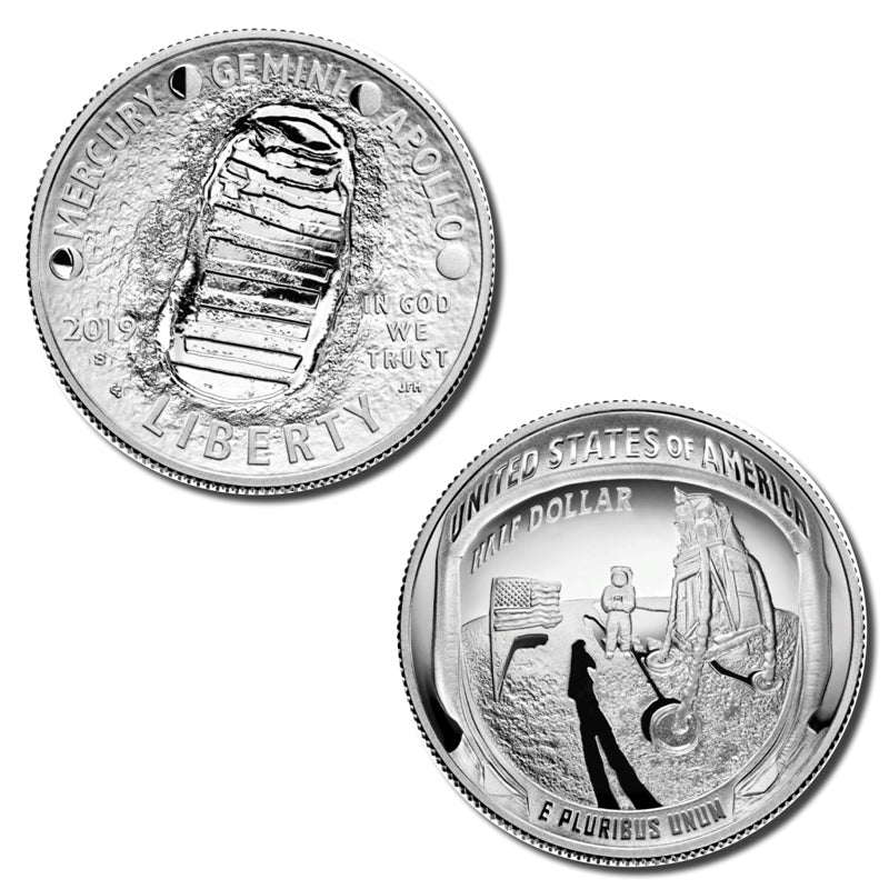 2019 Australia & United States Apollo 11 Moon Landing 2 Coin Proof Set