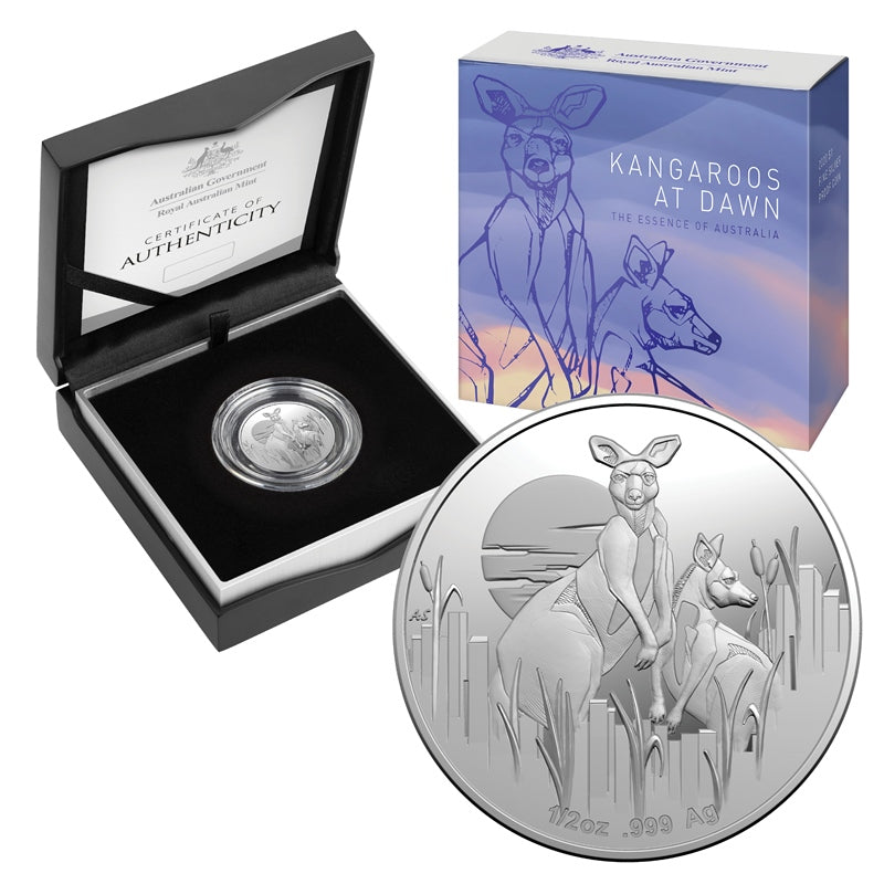 $1 2020 Kangaroo at Dawn Silver Proof