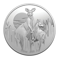 $1 2020 Kangaroo at Dawn Silver Proof