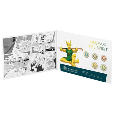 $2 2020 Australian Tokyo Olympic Team 5 Coin Collection