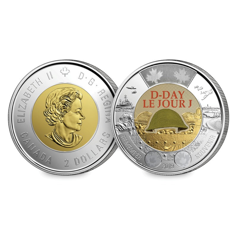 2019 D-Day 75th Anniversary 4 Coin Pack