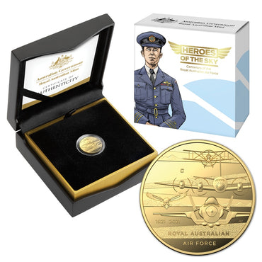 $10 2021 Heroes of the Sky 1/10oz Gold Proof