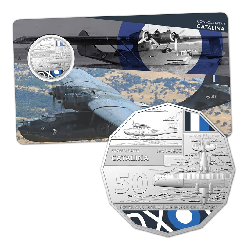 50c 2021 Centenary of Royal Australian Air Force 11 Coin Collection