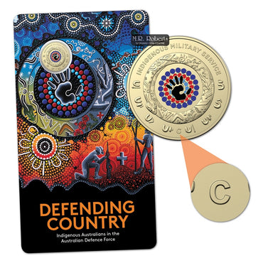 $2 2021 Indigenous Military Service 'C' Mintmark