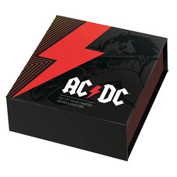 2021 AC/DC $1 1oz Silver Frosted UNC