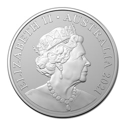 $1 2021 Kangaroo - Outback Majesty 1oz Silver UNC
