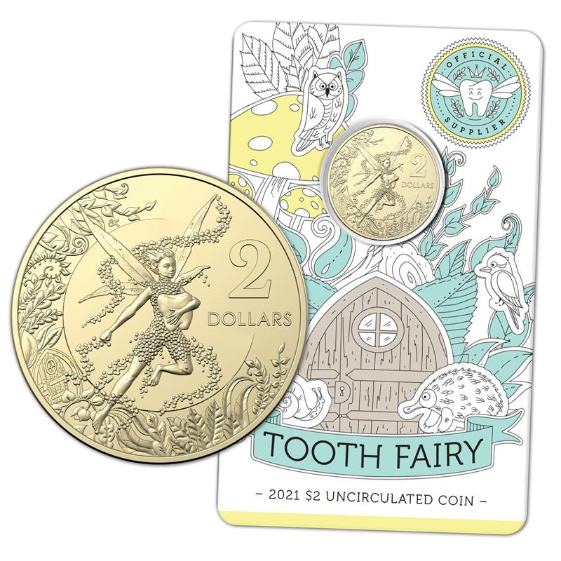 $2 2021 Tooth Fairy UNC