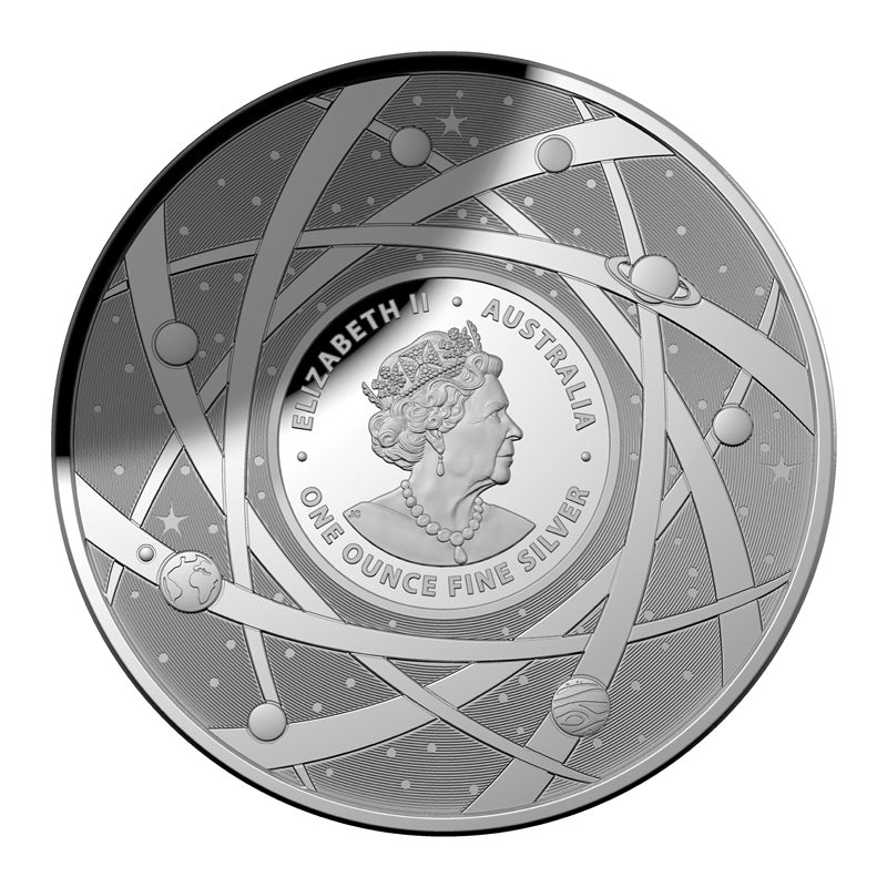 $5 2021 The Earth & Beyond - The Milky Way Domed Silver Proof