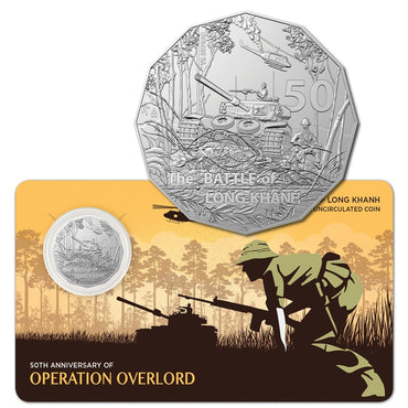 50c 2021 Battle of Long Khanh UNC