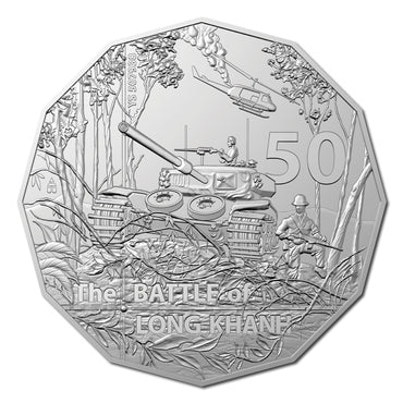 50c 2021 Battle of Long Khanh UNC