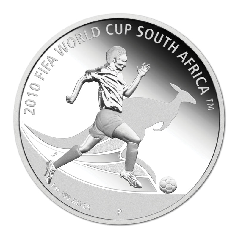 2010 FIFA World Cup Soccer South Africa 1oz Silver