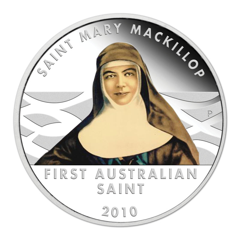 2010 Saint Mary MacKillop 1oz Silver Proof