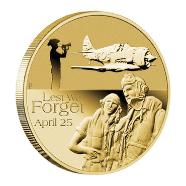 2011 $1 ANZAC Day - Lest We Forget UNC