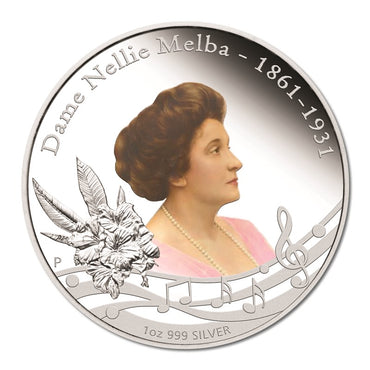 2011 Dame Nellie Melba 1oz Silver Proof