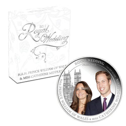 2011 Royal Wedding 1oz Silver Proof | 2011 Royal Wedding 1oz Silver Proof - Reverse