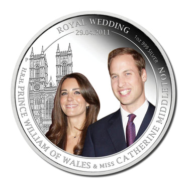 2011 Royal Wedding 1oz Silver Proof