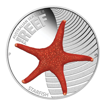 2011 Sea Life II  - Starfish 1/2oz Silver Proof