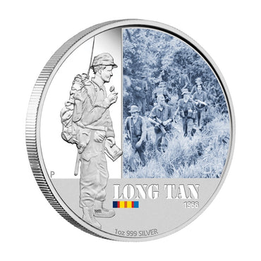 2012 Famous Battles - Long Tan 1oz Silver Proof