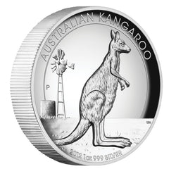 2012 Kangaroo High Relief 1oz Proof