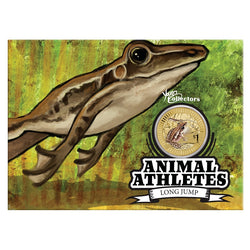 2012 Animal Athletes - Long Jump Frog $1 UNC