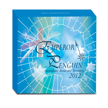 2012 Australian Antarctic Territory Series - Emperor Penguin 1oz Silver Proof