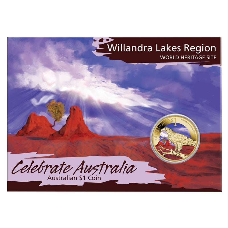 2012 Celebrate Australia - Willandra Lakes Region $1 UNC