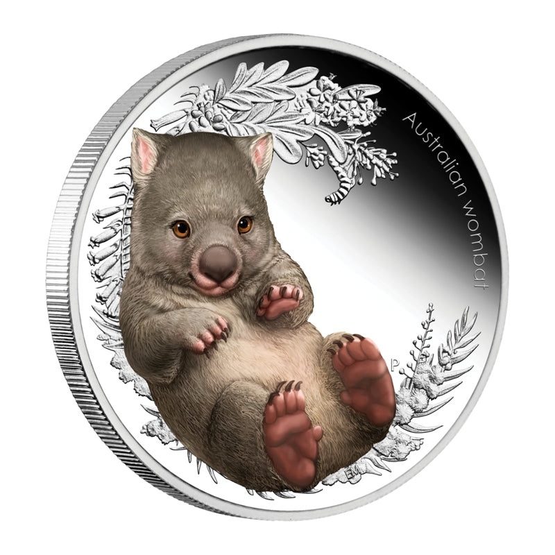 2013 Bush Babies II - Wombat 1/2oz Silver Proof