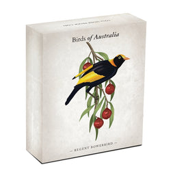 2013 Birds of Australia - Regent Bowerbird 1/2oz Silver Proof