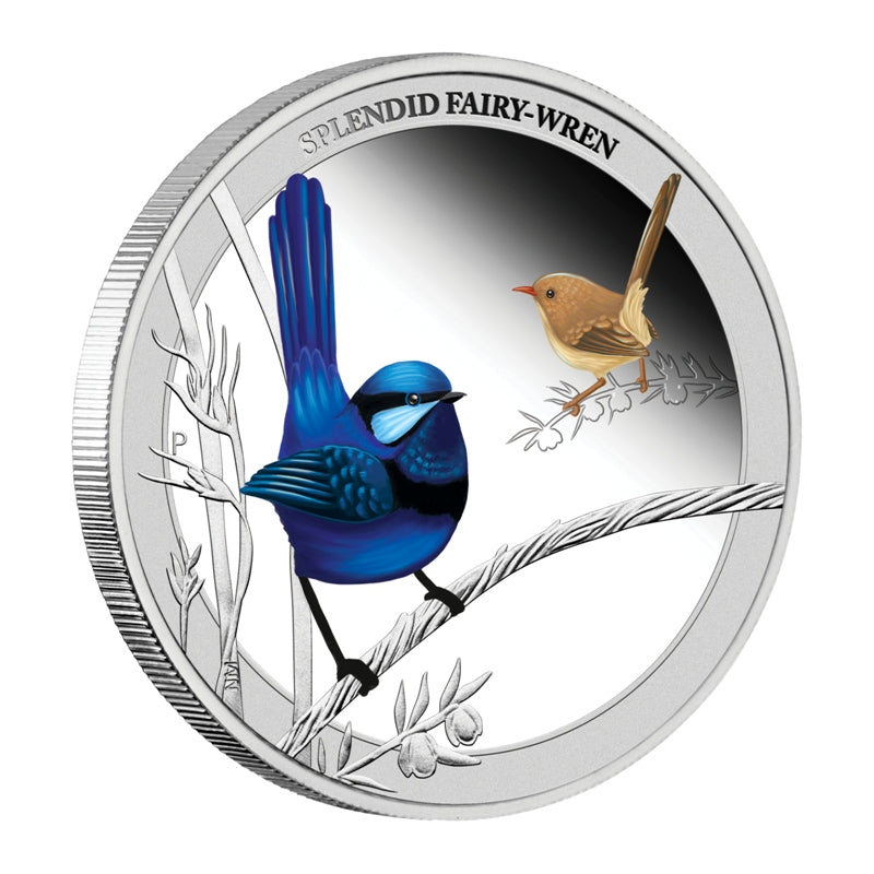 2013 Birds of Australia - Splendid Fairy Wren 1/2oz Silver Proof