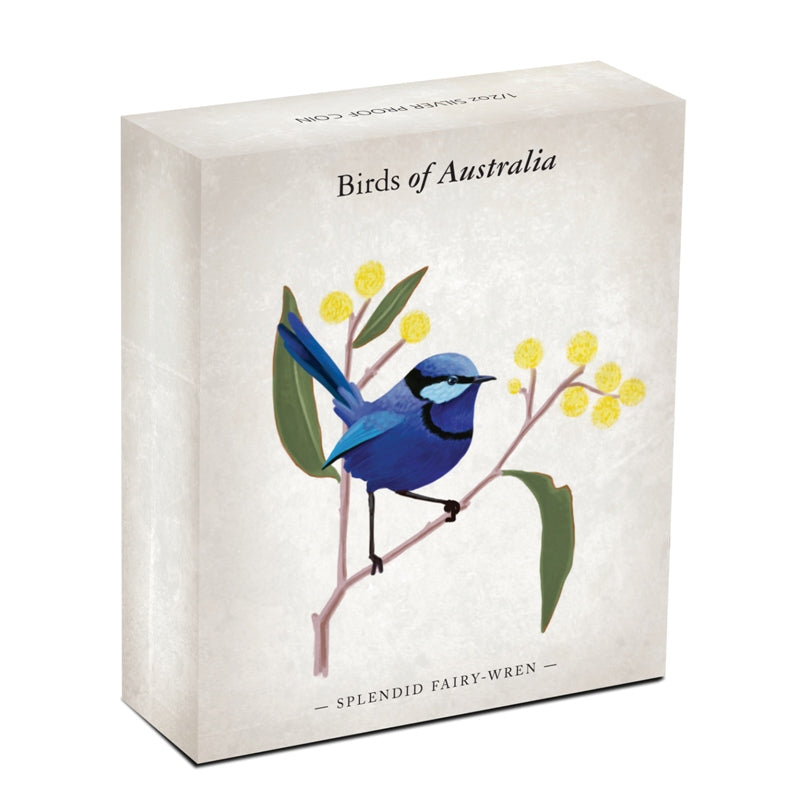 2013 Birds of Australia - Splendid Fairy Wren 1/2oz Silver Proof