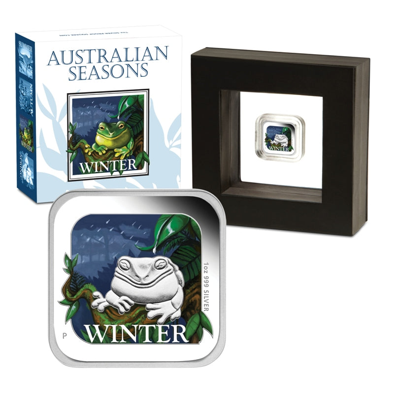 2013 Australian Seasons - Winter 1oz Silver | 2013 Australian Seasons - Winter 1oz Silver