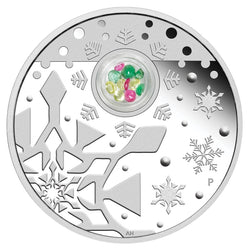 2012 Australian Christmas Locket 1oz Silver Coin