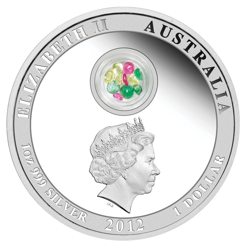 2012 Australian Christmas Locket 1oz Silver Coin