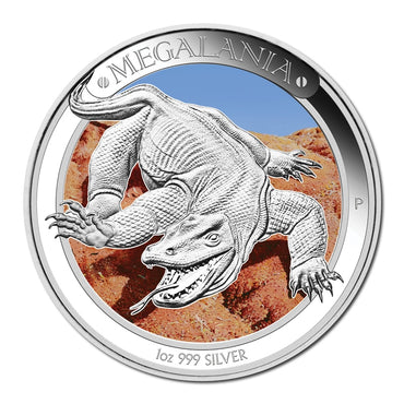 2014 Megafauna - Megalania 1oz Silver