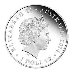 2013-2014 Megafauna 5 Coin 1oz Silver Proof Set