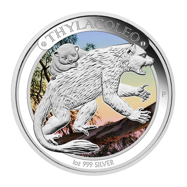 2014 Megafauna - Thylacoleo 1oz Silver