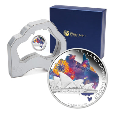 2013 Land Down Under - Landmarks 1oz Silver