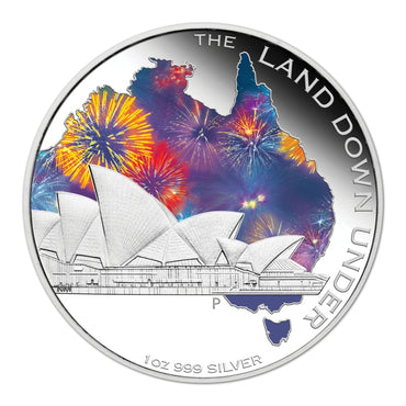 2013 Land Down Under - Landmarks 1oz Silver