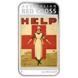 2015 Australia Posters of World War 1 - Red Cross 1oz Silver